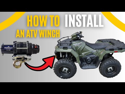 How To Install A Winch On A Polaris Sportsman