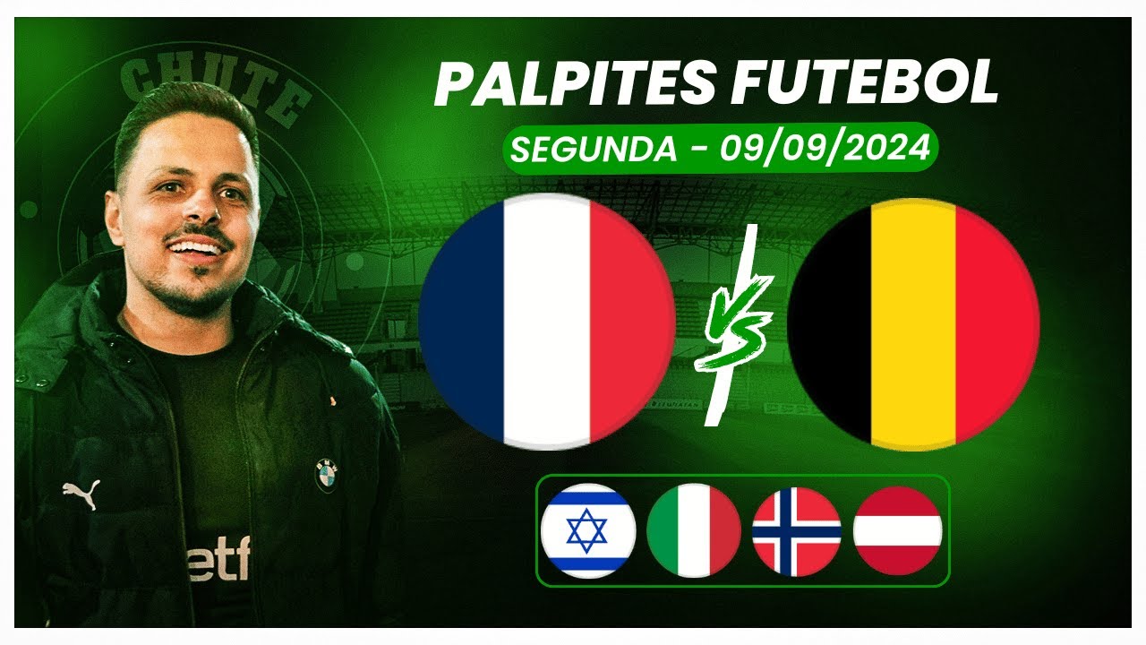 PALPITES DE FUTEBOL PARA HOJE 09/09/2024 (SEGUNDA) + BILHETE PRONTO