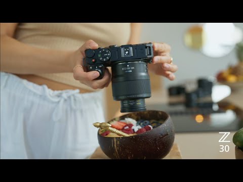 Nikon Z 30, (Z30) + NIKKOR Z DX 16-50mm f/3.5-6.3 VR + FTZ II Adapteris video