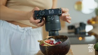 Video 2 of Product Nikon Z30 APS-C Mirrorless Camera (2022)