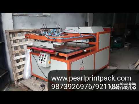 Semi-automatic screen printing machines