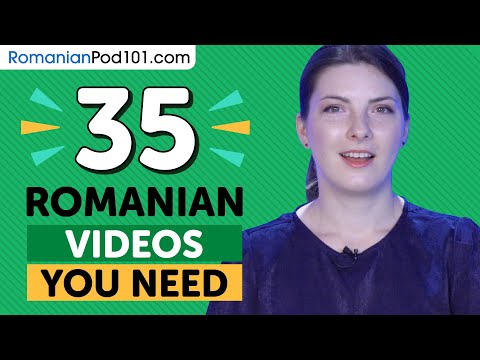 35 Beginner Romanian Videos You Must Watch | Learn Romanian