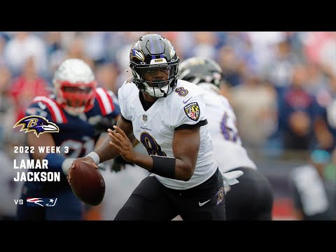 Lamar Jackson Puts Up 5 Touchdowns vs. Patriots!