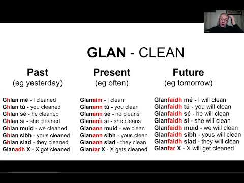 The Verb 'Glan' - Intro to Tenses