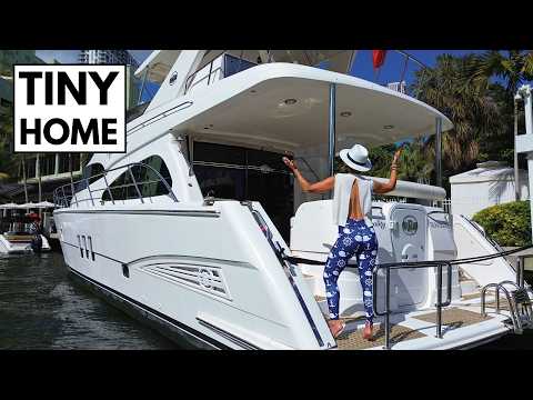 BETTER THAN A HOUSE 😳 $599K 2012 Neptunus 62 Liveaboard Yacht Tour