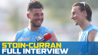 Marcus Stoinis and Tom Curran Training Interview | Delhi Capitals | IPL 2021