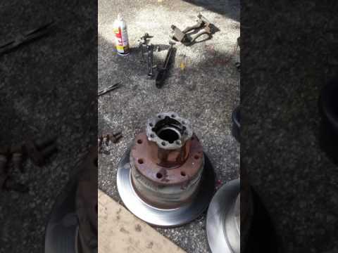 05 chevy express 3500 van rear rotors and brakes