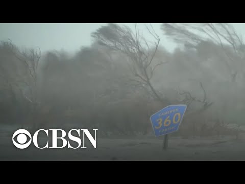 Hurricane Delta makes landfall on Louisiana's Gulf Coast