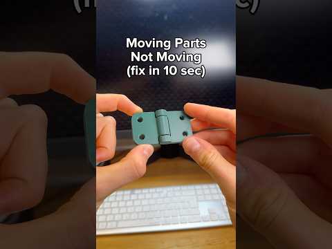 Here is how to fix moving 3D prints, that aren't moving