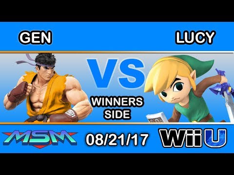 MSM 110 - Ho3K | Gen (Ryu) Vs. TTN | Lucy (Toon Link) Winners Side