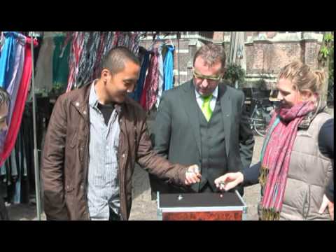 Solid Three Shell Game by Leo Smetsers