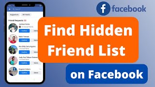 How To Find Facebook Hidden Friend List !!