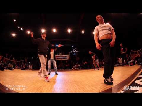 Battle Cergy Original Floor - 1/2 Finale Break - Kev / Nasty Ray Vs Morris / Lilou - Karism