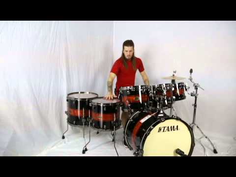 Tama Starclassic Performer B/B BBQ Racing Stripe - Greenbrier Drum Set Demo w/ Stephen Whitesides