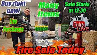 Live Fire sale buy direct from me!  tools, health and beauty, home decor and much more!