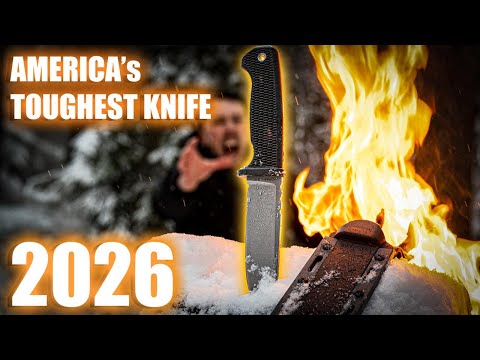 This is America's Toughest Outdoor Knife!!! Demko Free Reign 3V