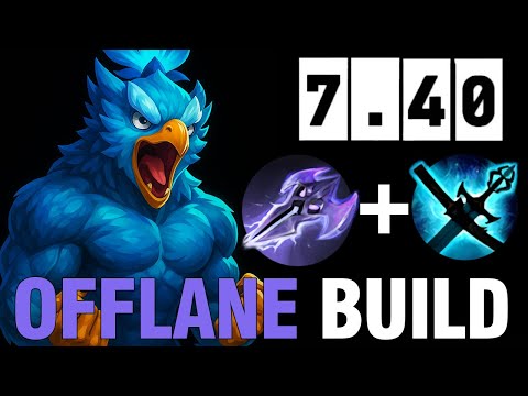 NEW OFFLANE META KEZ | Broken Pick in Patch 7.40 #dota2