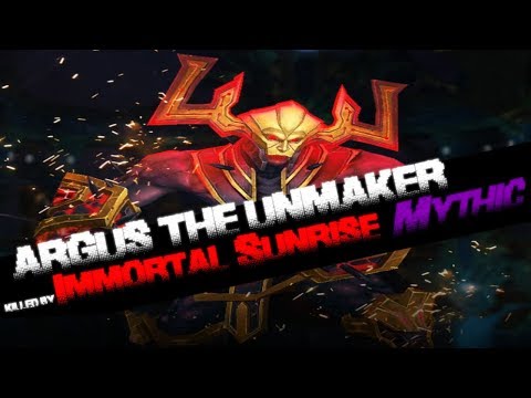 ARGUS THE UNMAKER Mythic - Antorus, the Burning Throne