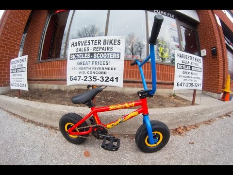 Bounce Scream Mini BMX Unboxing @ Harvester Bikes TORONTO, CANADA