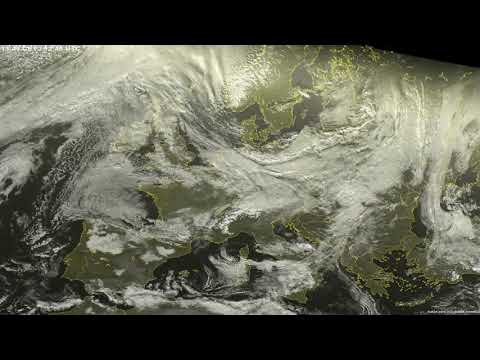 Sat24 video impression for Saturday, January 4, 2020