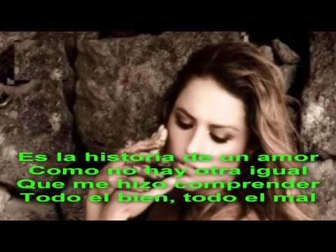 Lola Ponce - La historia de un amor(Letra)