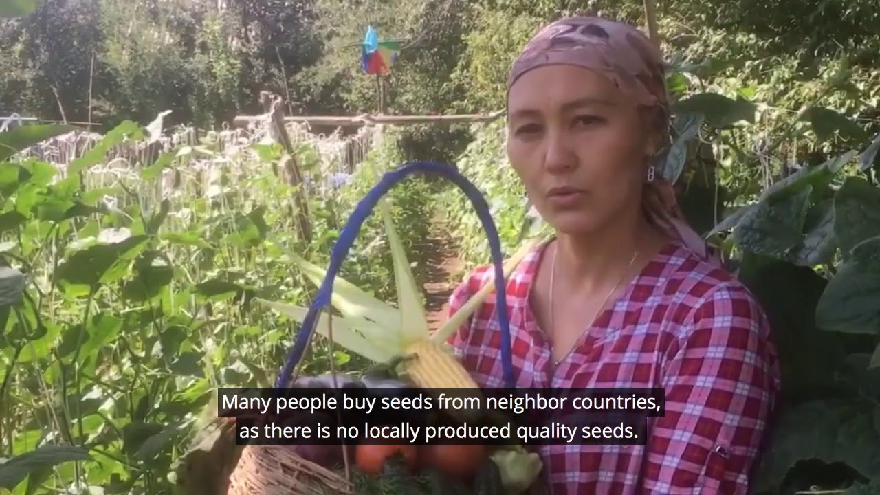 Meet Zhiydegul, an organic farmer from Kyrgyzstan 🇰🇬