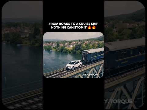 range rover pulls train but citreon c3 pulls cruise ship #citroen #rangerover #carlover #automotive