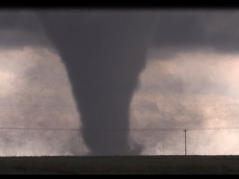 Violent EF-4 tornado near Katie, Oklahoma: May 9, 2016