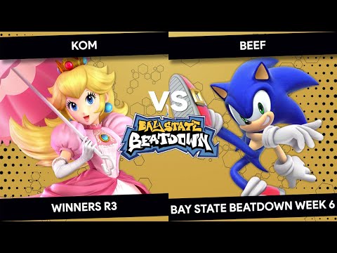 Bay State Beatdown #6 - KOM (Sonic) vs Beef (Sonic) - Winners R3