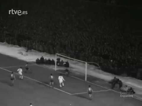 ECC 1957-58. Quarter-finals. Real Madrid - Sevilla FC. Highlights.