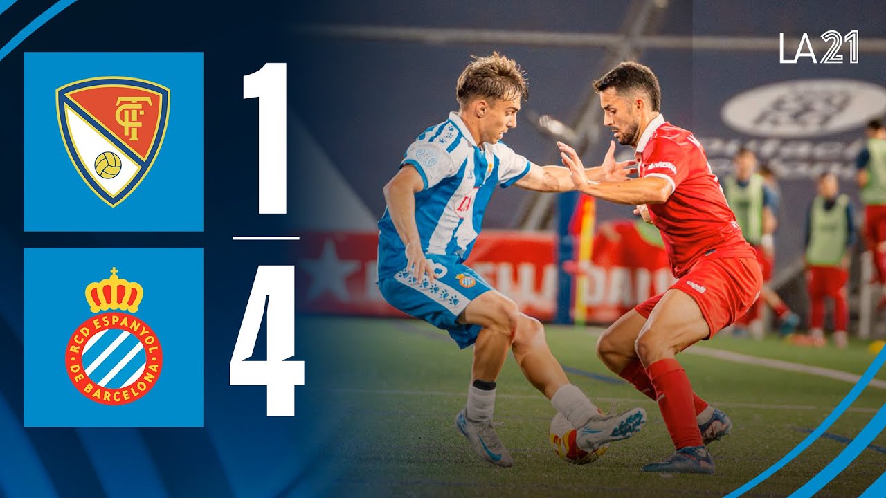 Resumen Terrassa FC 1-4 Espanyol B (2ª RFEF 25/26)