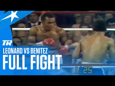 Sugar Ray Leonard vs Wilfred Benitez | Full Fight & Classic Title Showdown