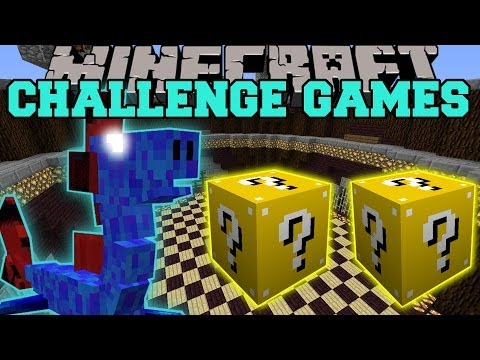 PopularMMOs - Minecraft: WATER DRAGON CHALLENGE GAMES - Lucky Block Mod - Modded Mini-Game