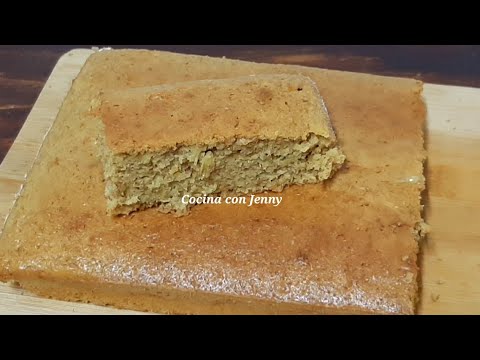 Pan de elote - tarta de Elote Receta fácil y rapido /Cocina con Jenny