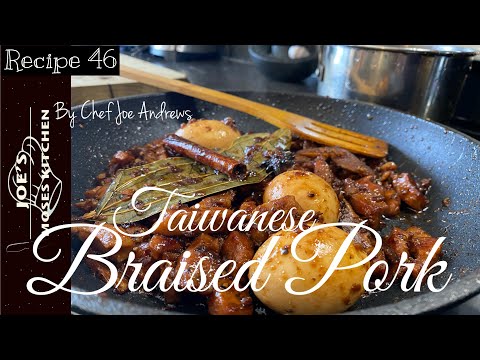 Taiwanese Braised Pork( Lu Rou Fan)Asian Comfort Dish, Melts in your Mouth) 🇹🇼