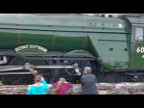 Flying Scotsman at Teignmouth 30 April 2023