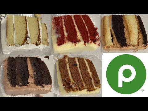 FIVE Publix Cake Slices: Chocolate Fudge, Caramel, Vanilla, Carrot Cake & Red Velvet Review