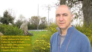 preview picture of video 'RadioCity intervista Giovanni Carta, bibliotecario di Su Nuraghe'