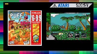 Atari ST Game Review - LITTLE PUFF IN DRAGON LAND