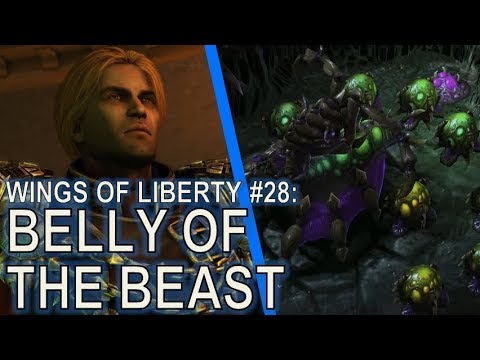 Starcraft II: Wings of Liberty Mission 28 - Belly of the Beast [All Achievements]