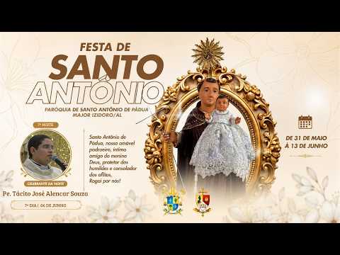 Festa de Santo Antônio de Pádua - 06/06/2026 - Major Izidoro/AL
