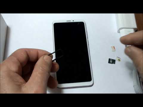 Meizu Note 8 - установка sd-карты и сим-карт на новый телефон