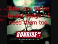 Sunrise Avenue - I don't Dance 