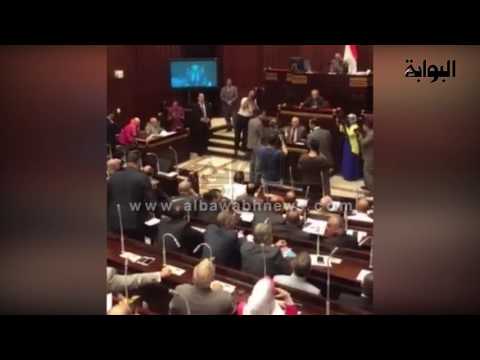 فوضى خلال الجلسة الرابعة لمناقشة تيران وصنافير بالبرلمان
