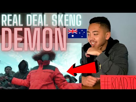Real Deal Skeng - Demon AMERICAN REACTION! Australian Drill Rap Music 🇦🇺🔥