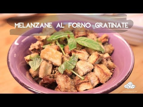 Cubetti di melanzane al forno velocissime semplicissime buonissime