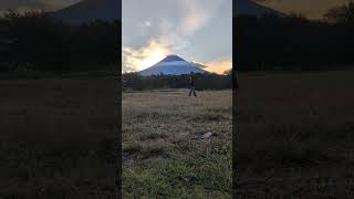 ふもとっぱらキャンプ場ダイヤモンド富士