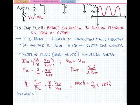 Lecture 10.3 - PAE Improvements Using Bias (Class-B)