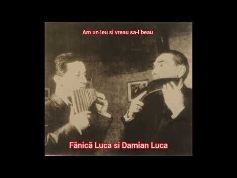 Fănică si Damian Luca - Am un leu ai vreau sa-l beau 1957