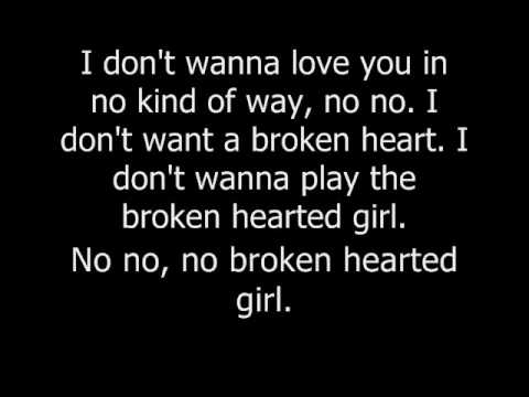 Broken-Hearted Girl by Beyonce.